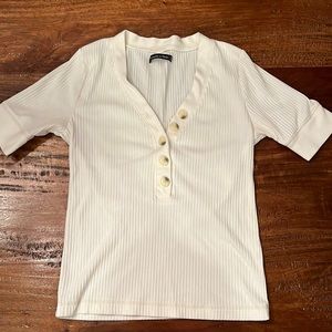 Abercrombie & Fitch Henley Style Top